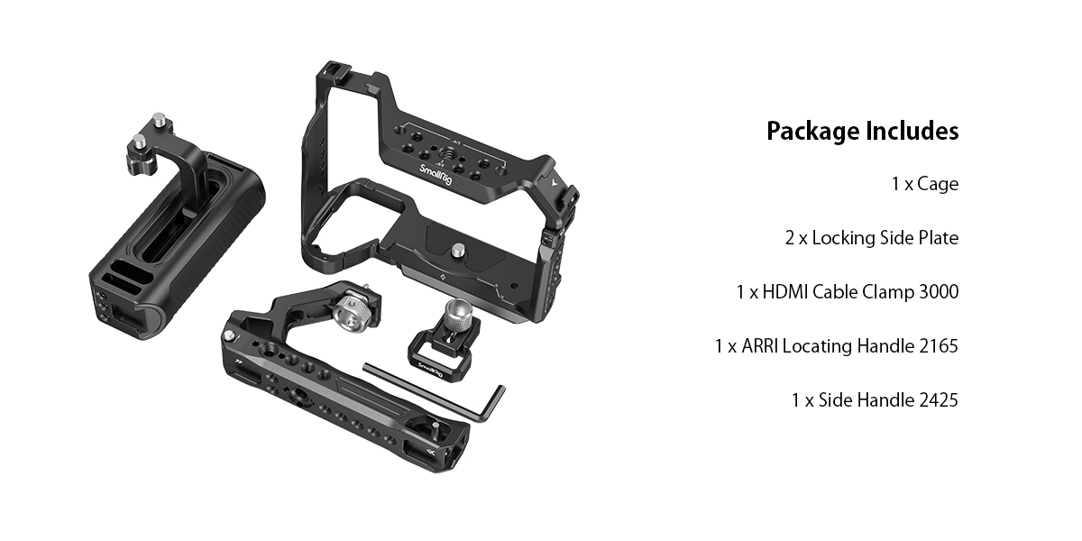 Sony A7 IV & A7S III Advanced Cage Kit | Handheld | SmallRig