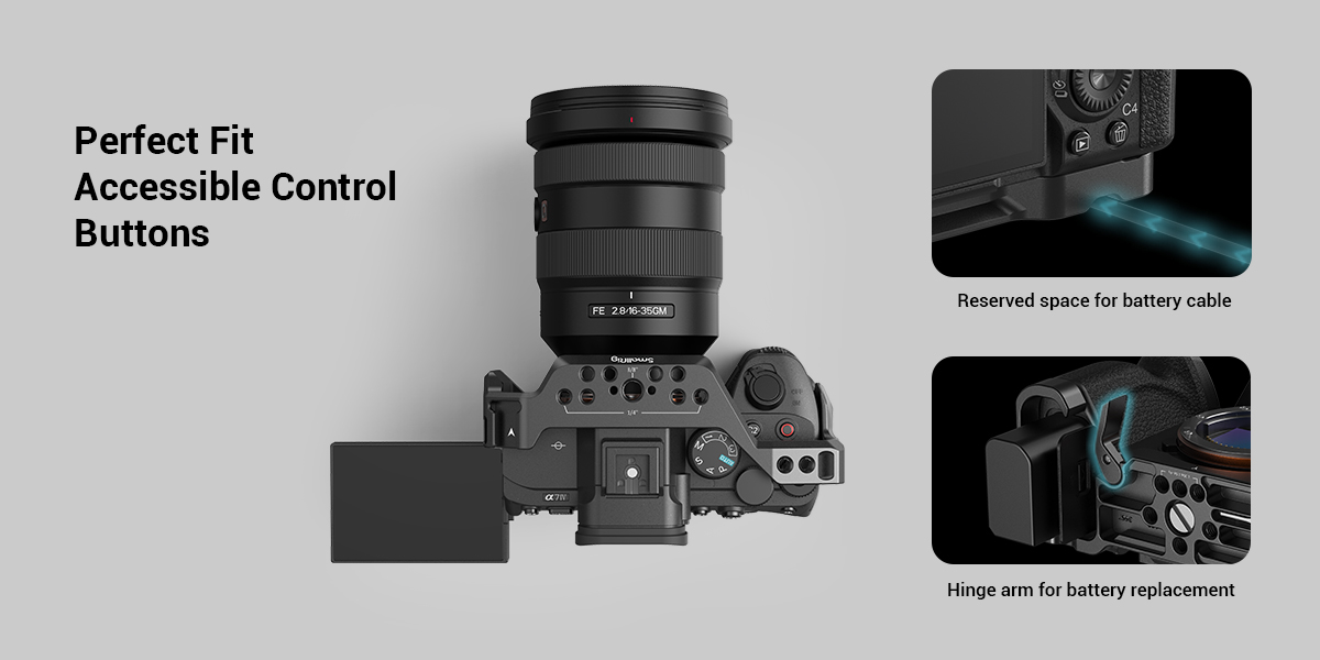 Sony A7 IV & A7S III Advanced Cage Kit | Handheld | SmallRig