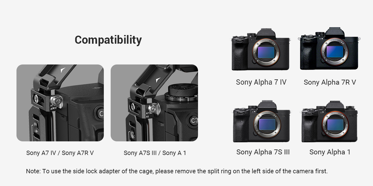 Sony α7R V / α7 IV / α7S III基本キット Sony α7R V / α7 IV / α7S III基本キット