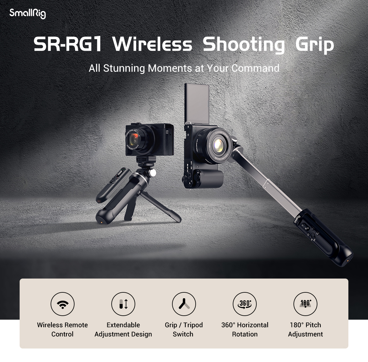 SR-RG1 Wireless Shooting Grip