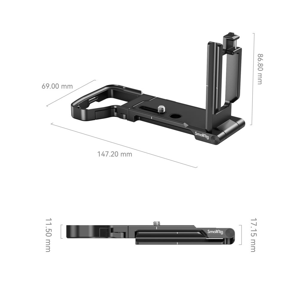 Sony α7R V / α7 IV / α7S III用折りたたみ式L型ブラケット