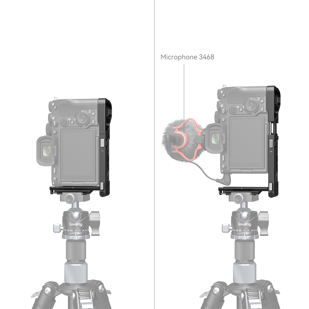 Smallrig L-Bracket pour Sony Alpha 7R IV & Alpha 9 II LCS2417B