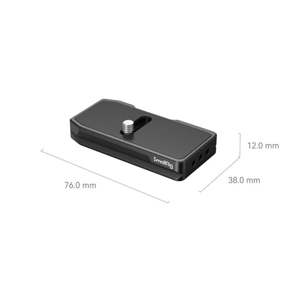 Quick Release Mount Plate (Arca-Type Compatible) for AirTag