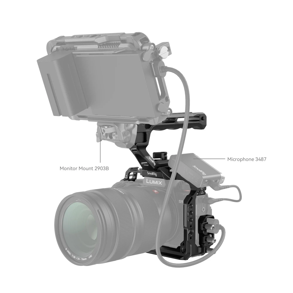 Cage Kit for Panasonic LUMIX G9 II / S5 II / S5 IIX Cage Kit for Panasonic LUMIX G9 II / S5 II / S5 IIX