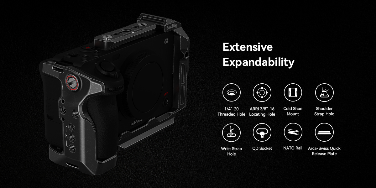 Handheld Cage Kit for Sony FX30 / FX3