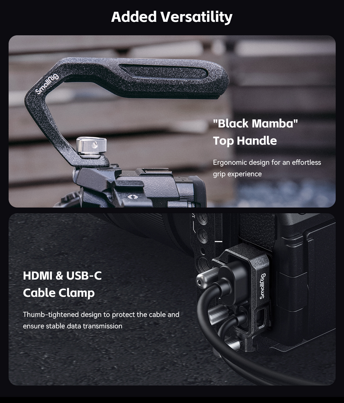 Black Mamba” Cage for Panasonic LUMIX G9 II / S5 II / S5 IIX Black Mamba” Cage for Panasonic LUMIX G9 II / S5 II / S5 IIX