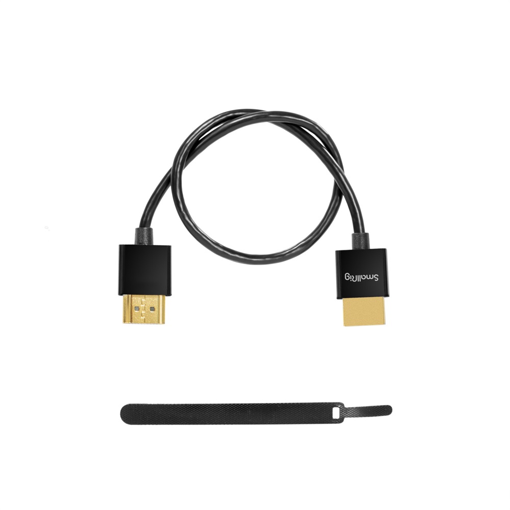 SMALLRIG 4K per cavo HDMI Ultra 55 cm fotocamera Monitor Cable (55 cm / 21, 65) – 2957B