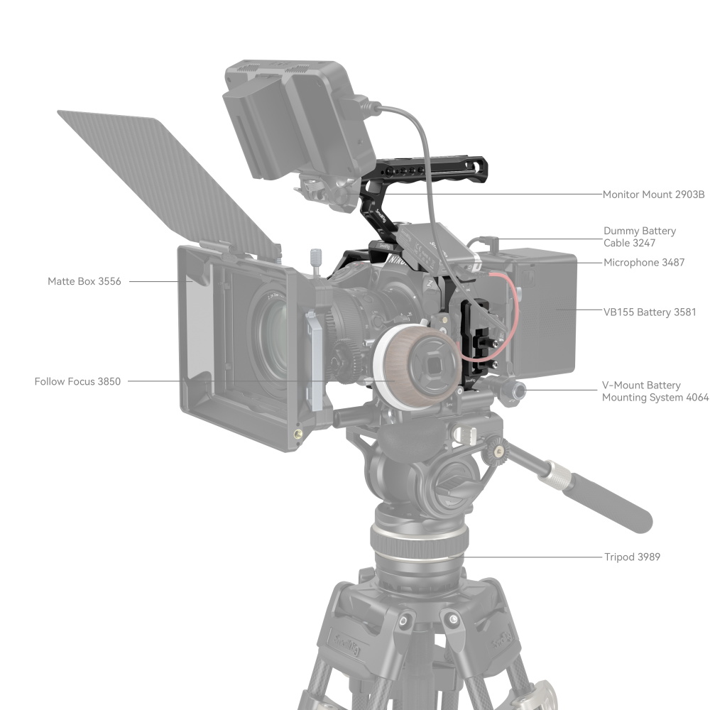 Z 8 Camera Cage | Handheld Rig Kit | Arca & Gimbal Ready