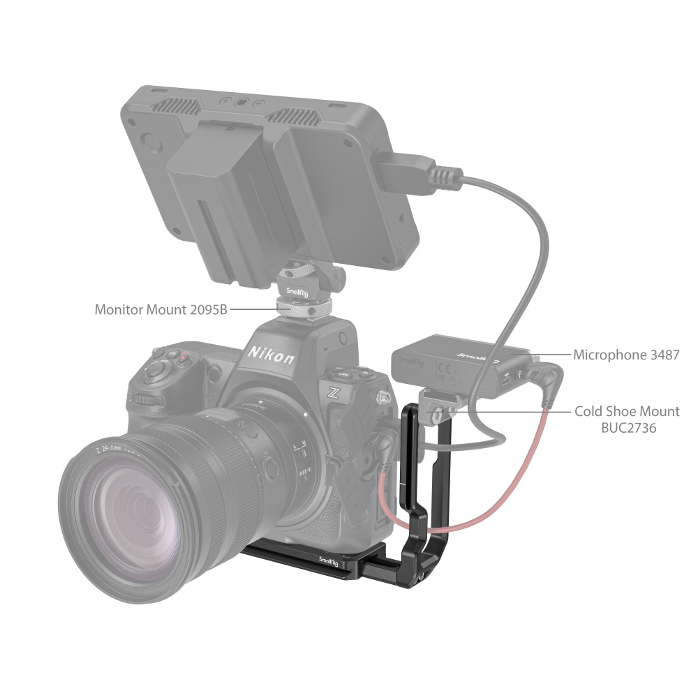 Nikon Z 8 L-Bracket | Arca-Swiss | Cable Access