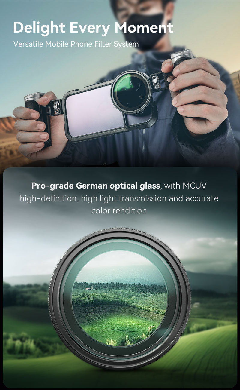 MagEase Magnetic VND Filter ND2-ND32 (1-5 Stop) 52mm MagEase Magnetic VND Filter ND2-ND32 (1-5 Stop) 52mm