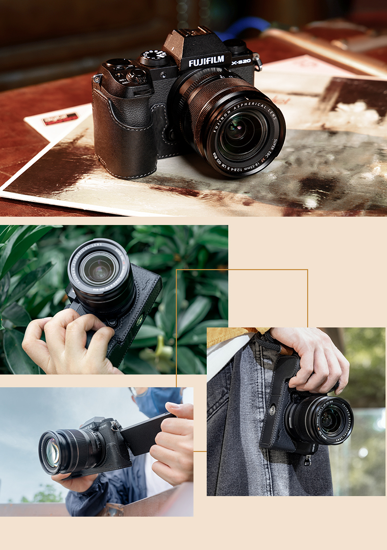 X-S20 Camera Cage | Arca-Swiss QR & NATO Mounts