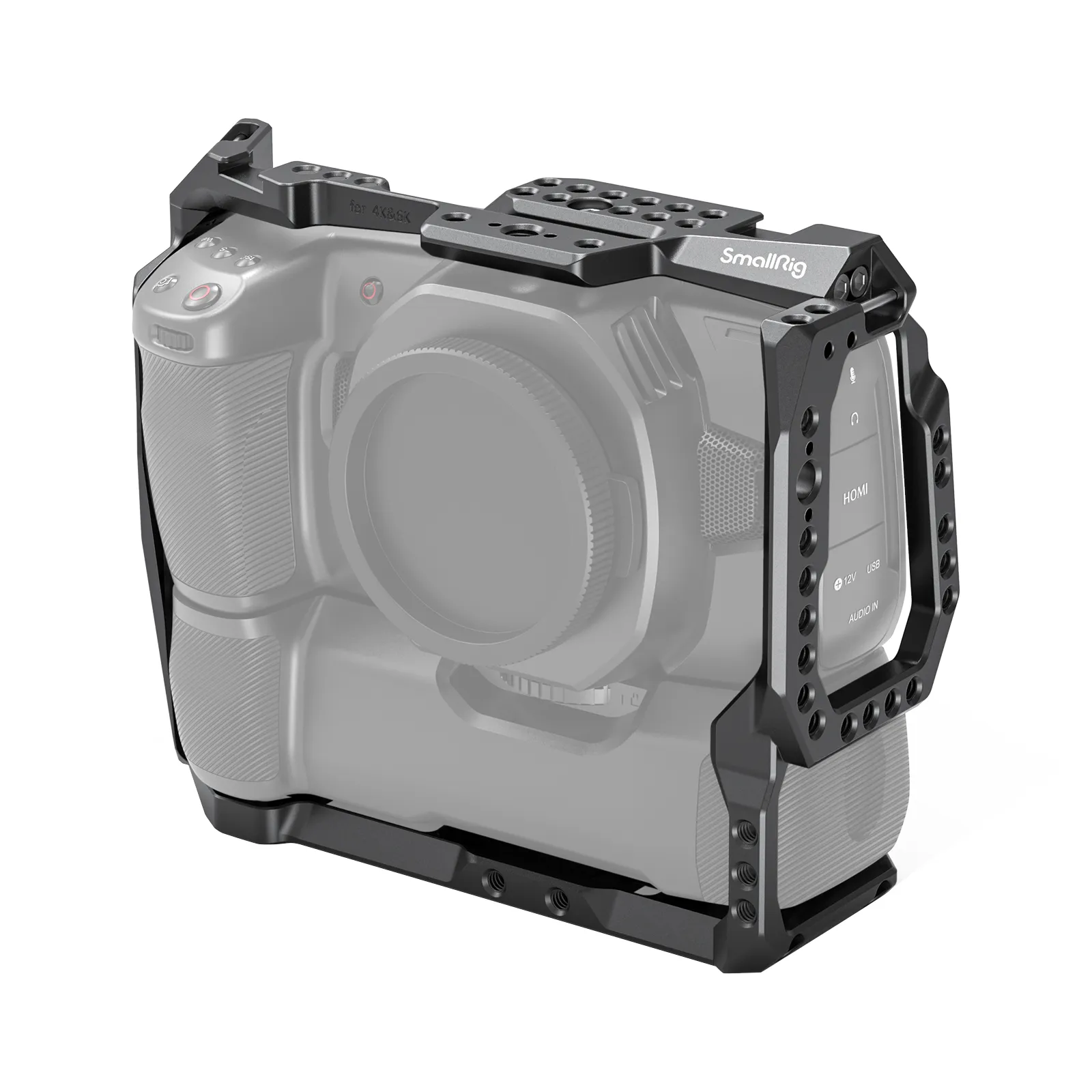 BMPCC 4K/6K Cage for Battery Grip | Protection | SmallRig