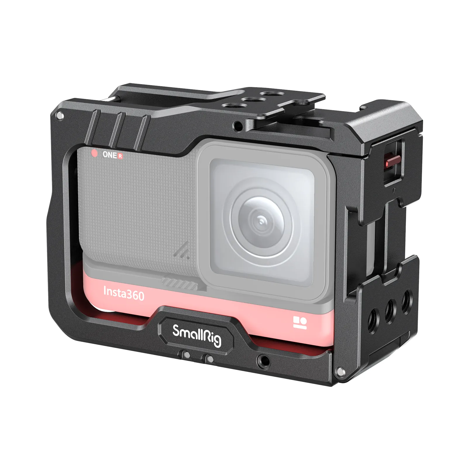 Voir Metal Protective Cage For Insta360 ONE RS 1-Inch 360 Edition - Aluminum Alloy, Shock-Absorbent, Accessory Mounts