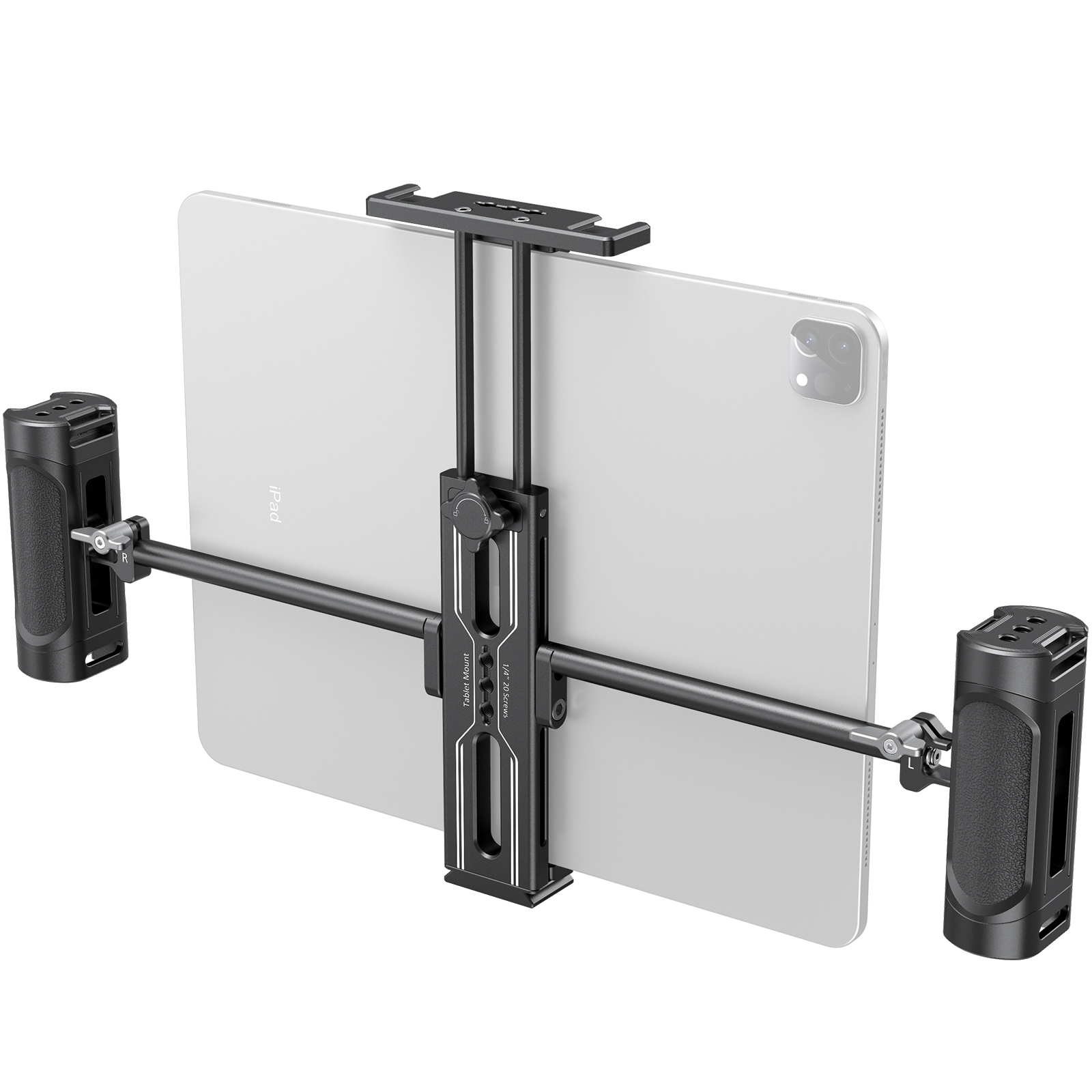 Tablet Mount with Dual Handgrip for iPad