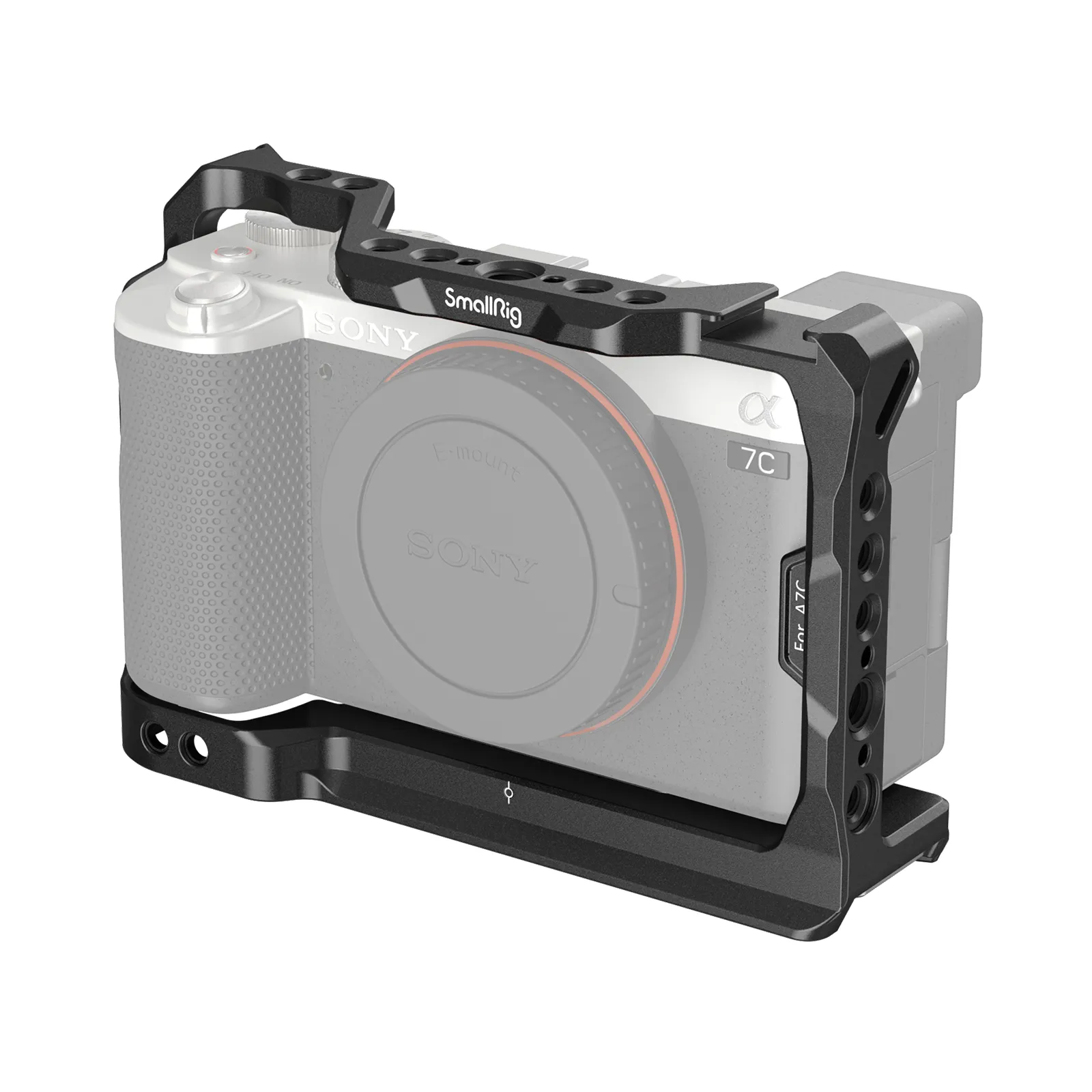 Alpha 7C Camera Cage | Arca-Type Plate | Secure Lock
