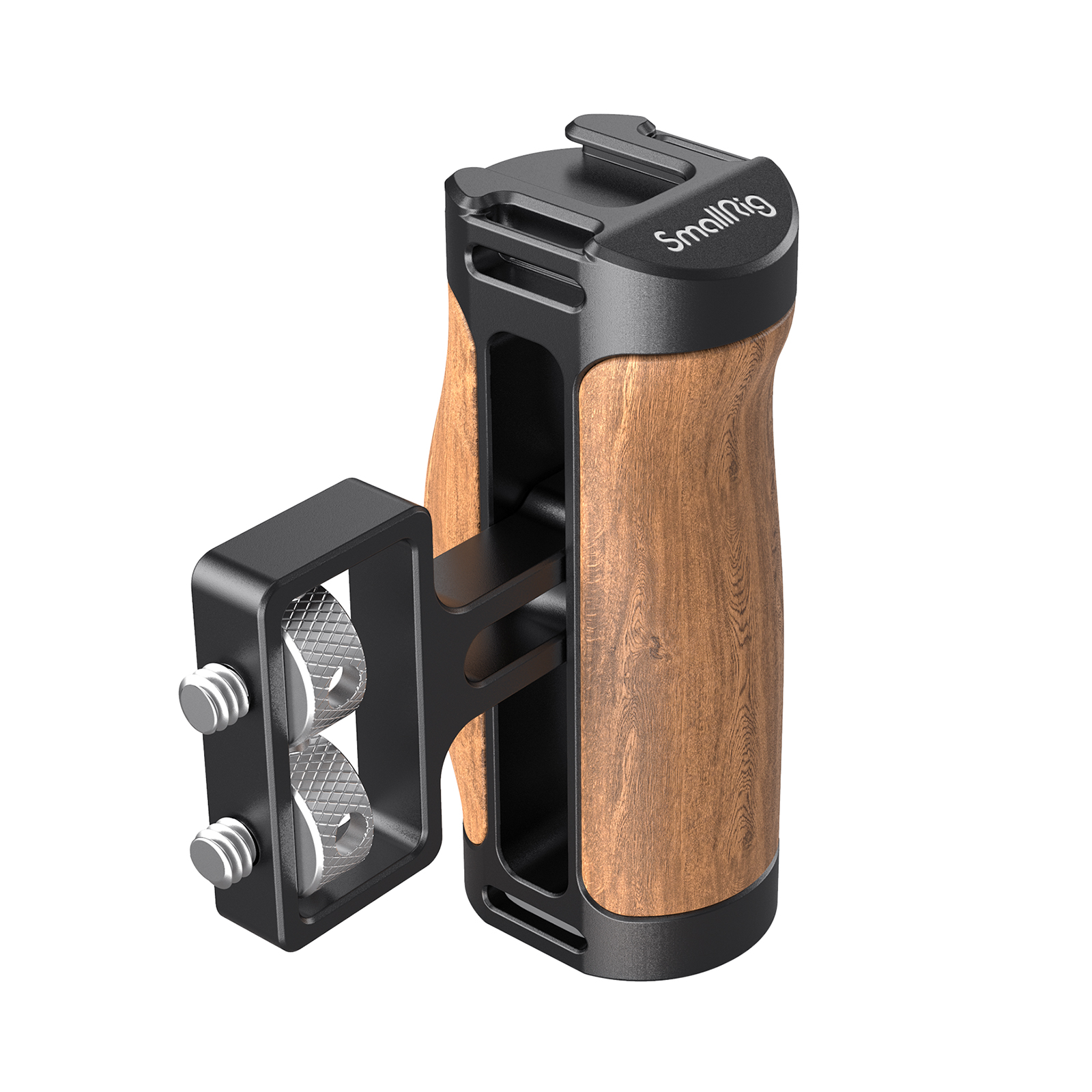 Wooden Mini Side Handle (1/4”-20 Screws)