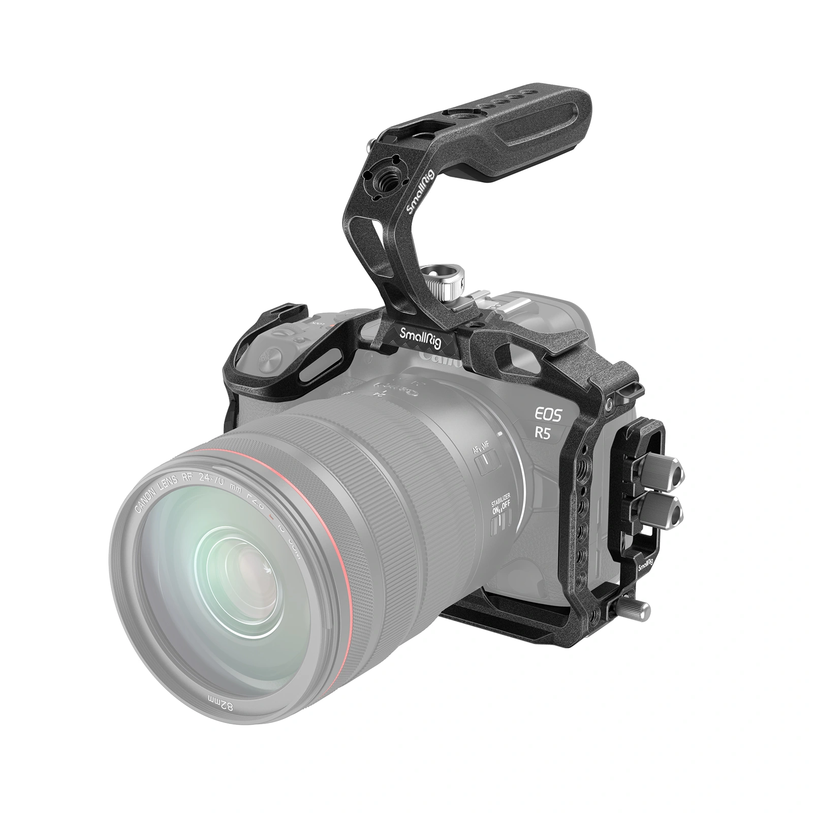 Canon EOS R5 / R6 / R5 C 用“Black Mamba”ケージキット