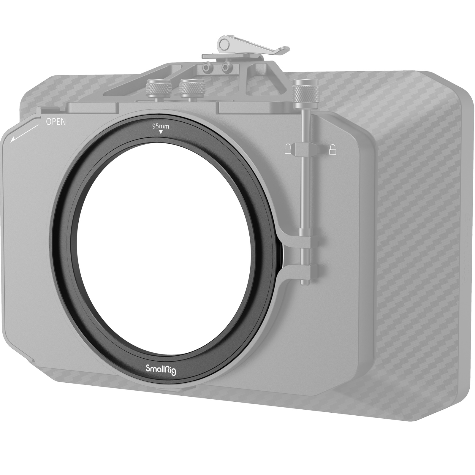 95-114mm Matte Box Adapter Ring | Non-Rotating | SmallRig