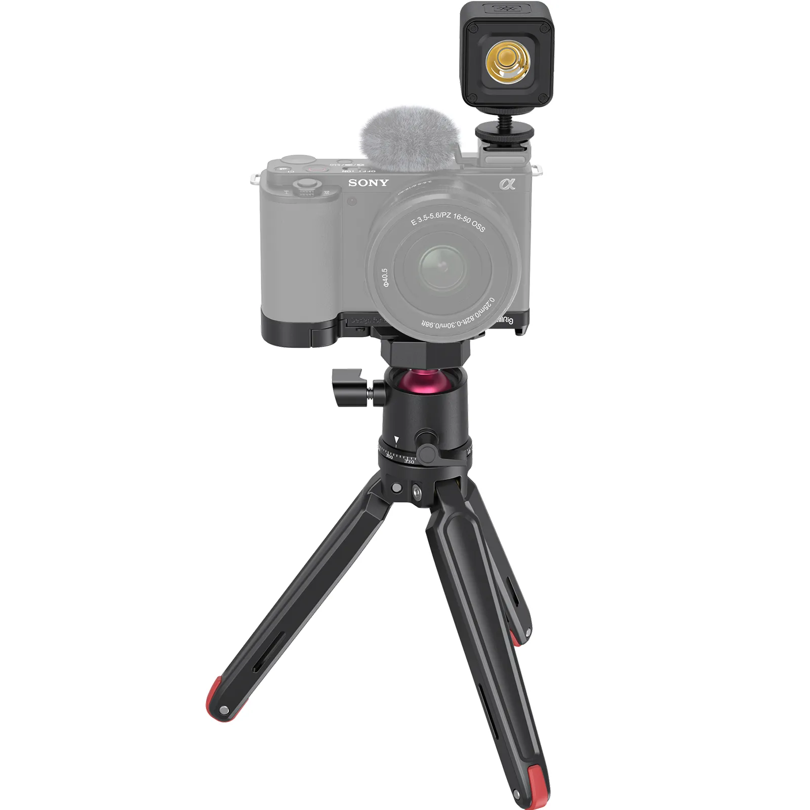 Sony ZV-E10 Vlogging Kit | Tripod, LED, Mounts | SmallRig