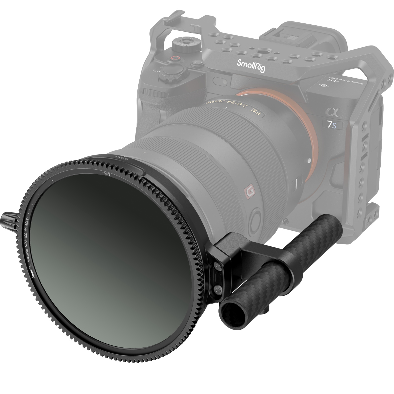 95mm CPL-VND Filter Kit with Rod Clamp