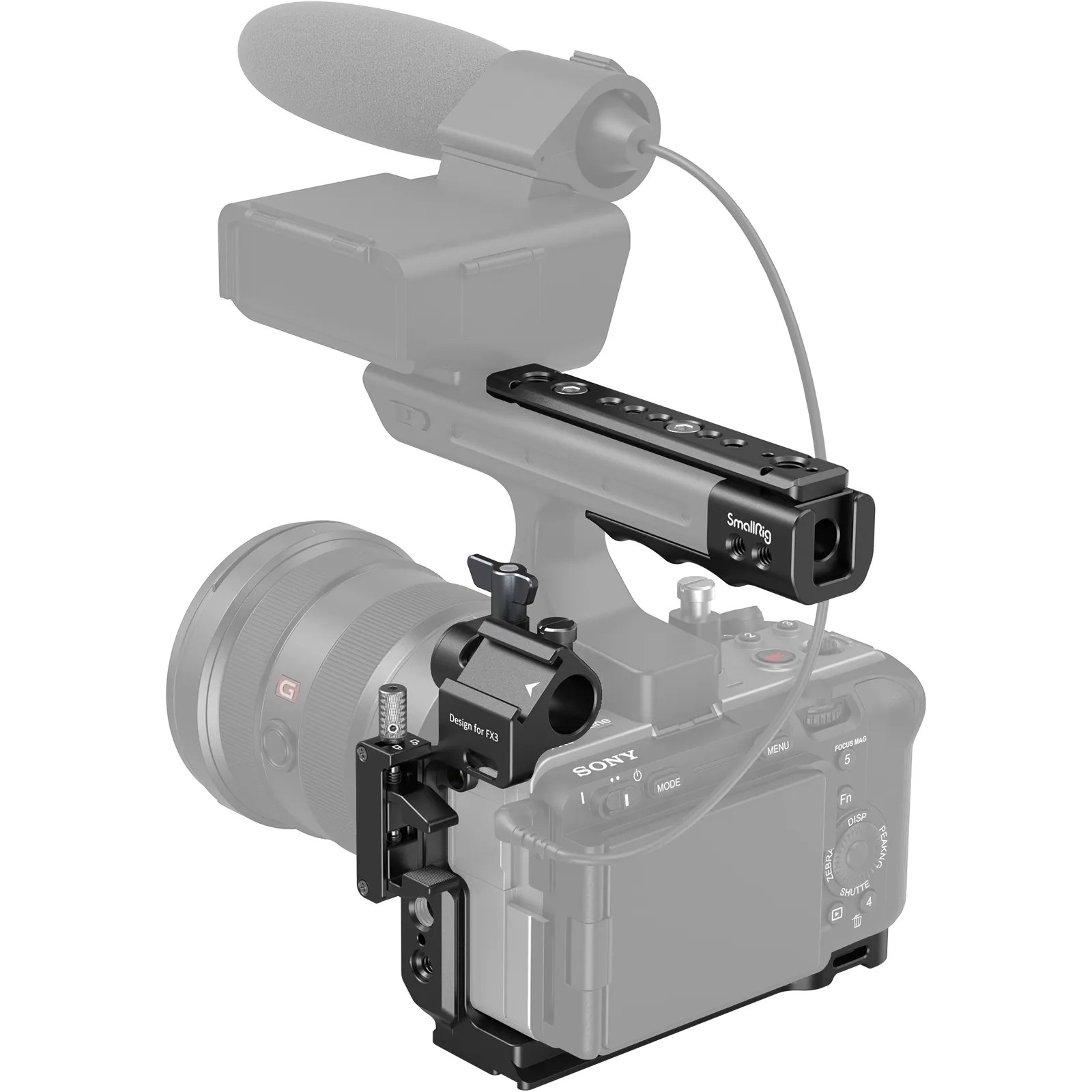Sony FX3 FX30 Handheld Kit | XLR Handle Extension | SmallRig