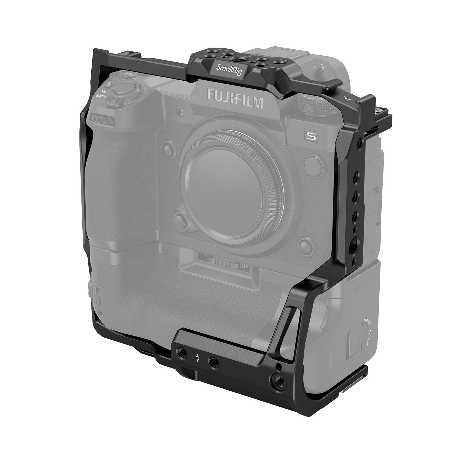 Multifunctional Cage for FUJIFILM X-H2 / X-H2S with FT-XH / VG-XH Battery Grip