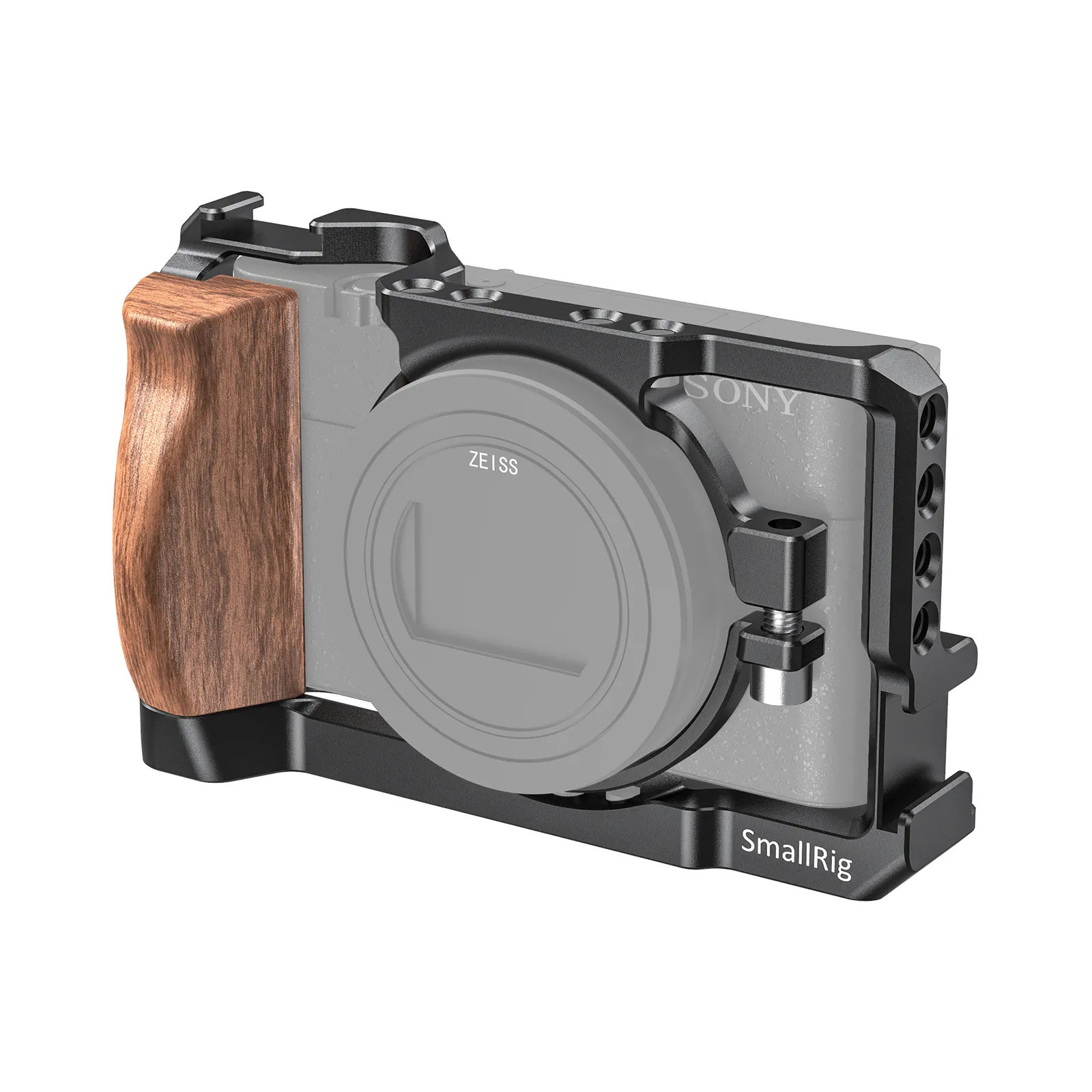 Sony RX100 VII & VI Camera Cage | Wooden Grip | SmallRig
