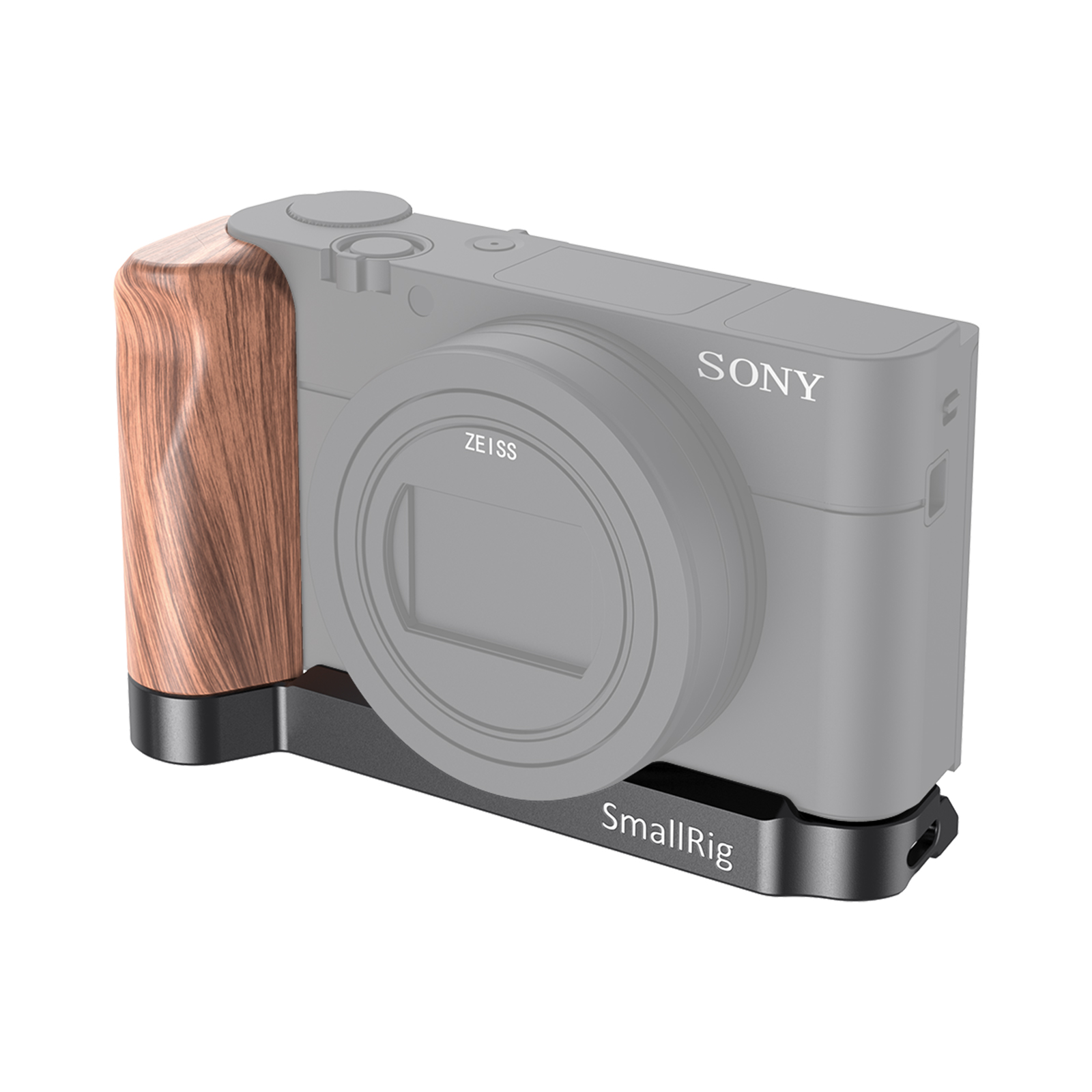 L-Shaped Wooden Grip for Sony RX100 III/IV/V(VA)/VI/VII