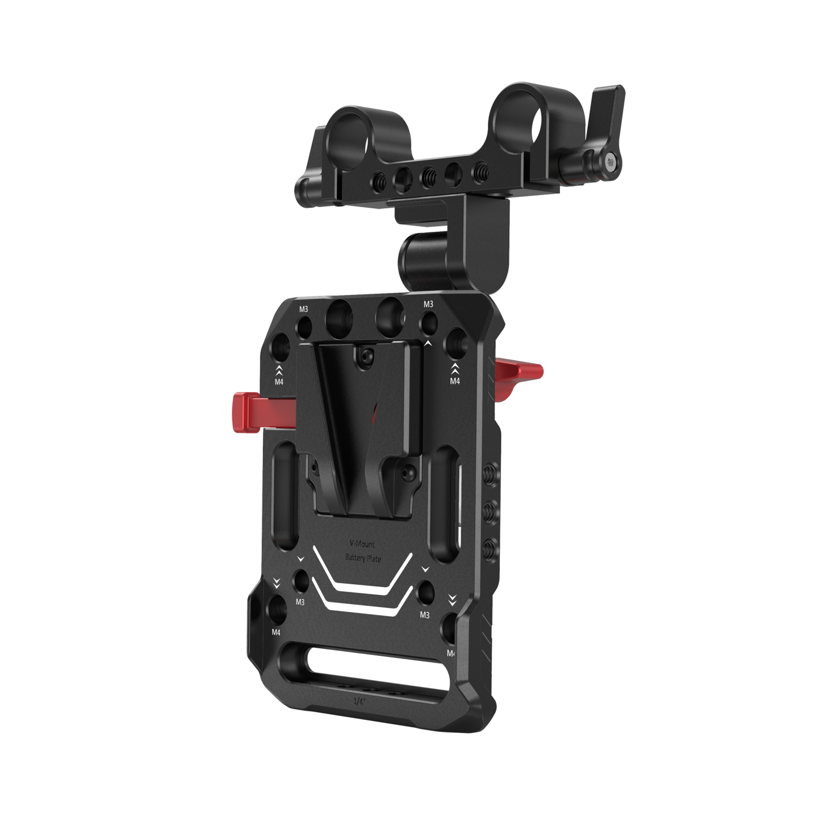 V Mount Battery Plate with Adjustable Arm