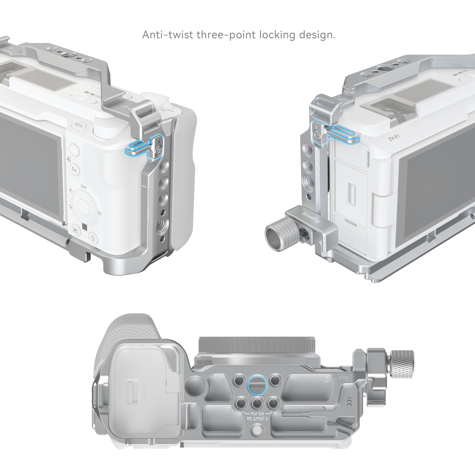 Sony ZV-E1 Camera Cage Kit | Protection & Ergonomic Grip