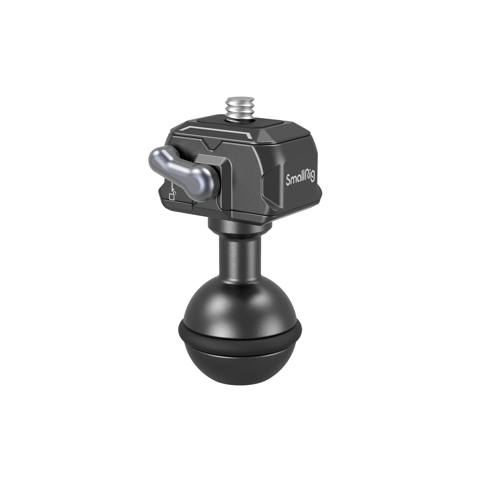 Drop-in HawkLock mini Quick Release 1/4”-20 Ball Head