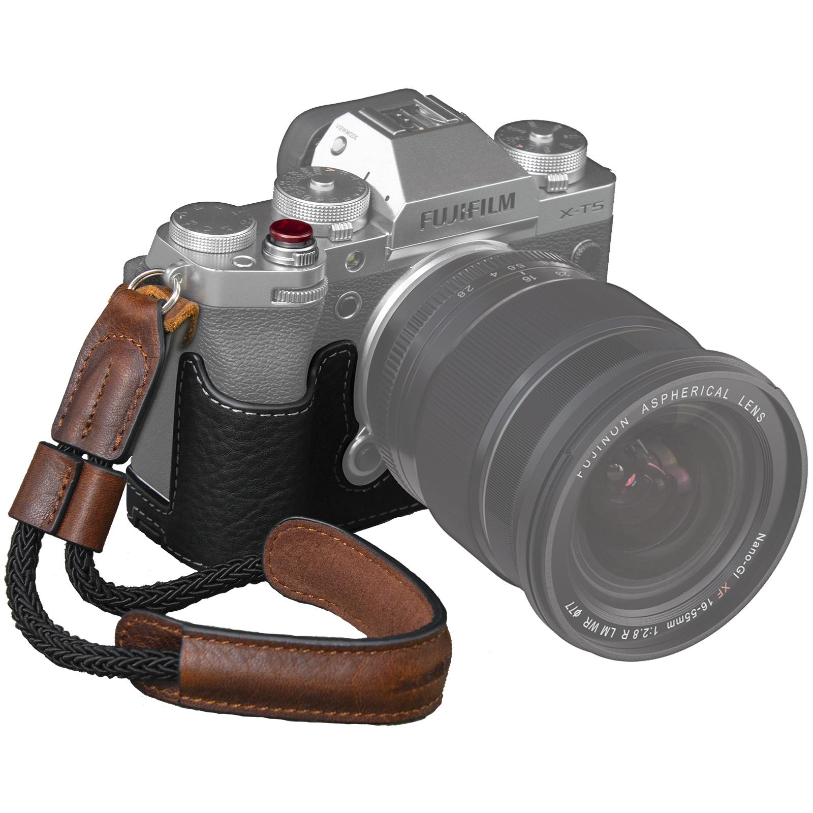 Half Case / Wrist Strap Kit for FUJIFILM X-T5