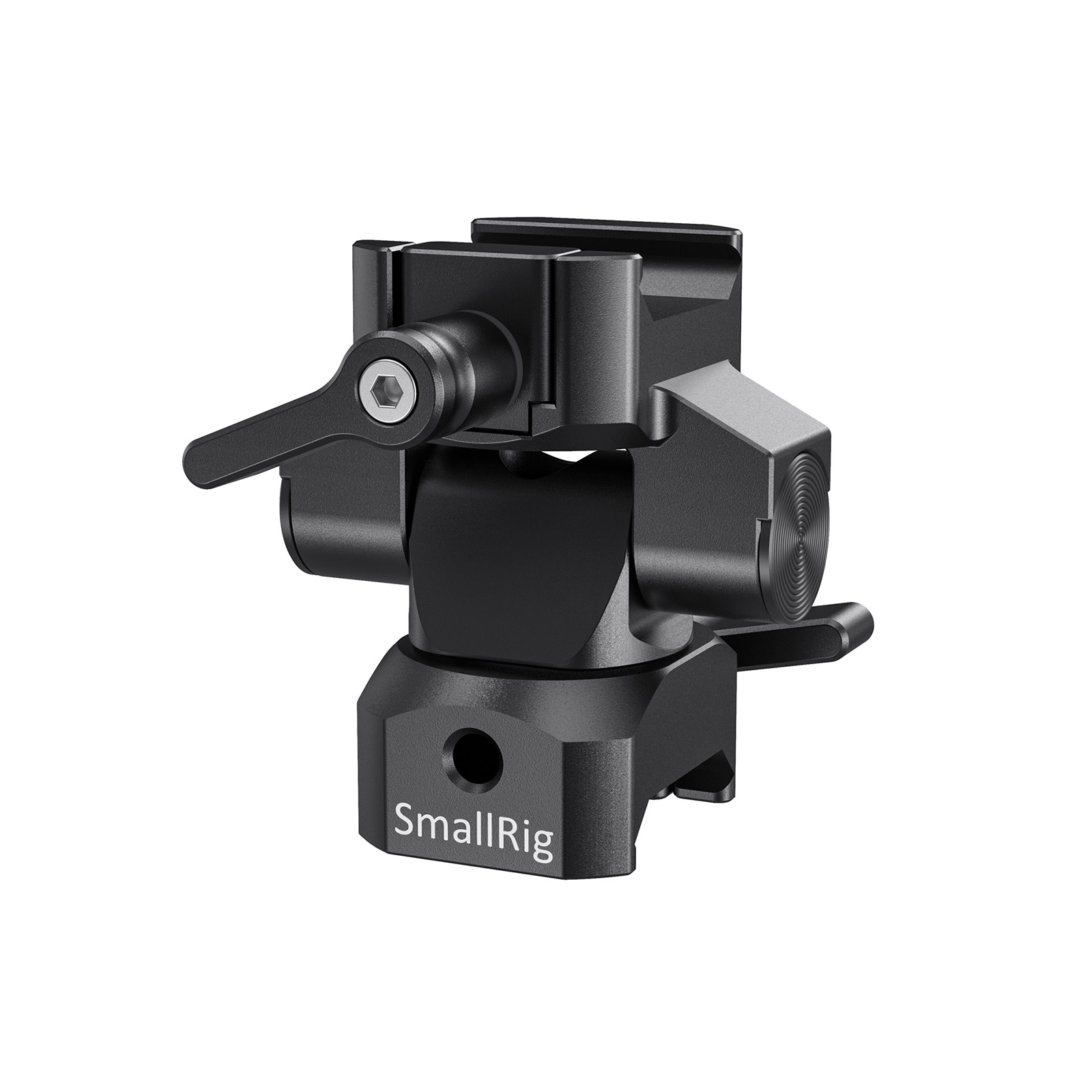 Swivel and Tilt Monitor Mount with Nato Clamp Both Sides