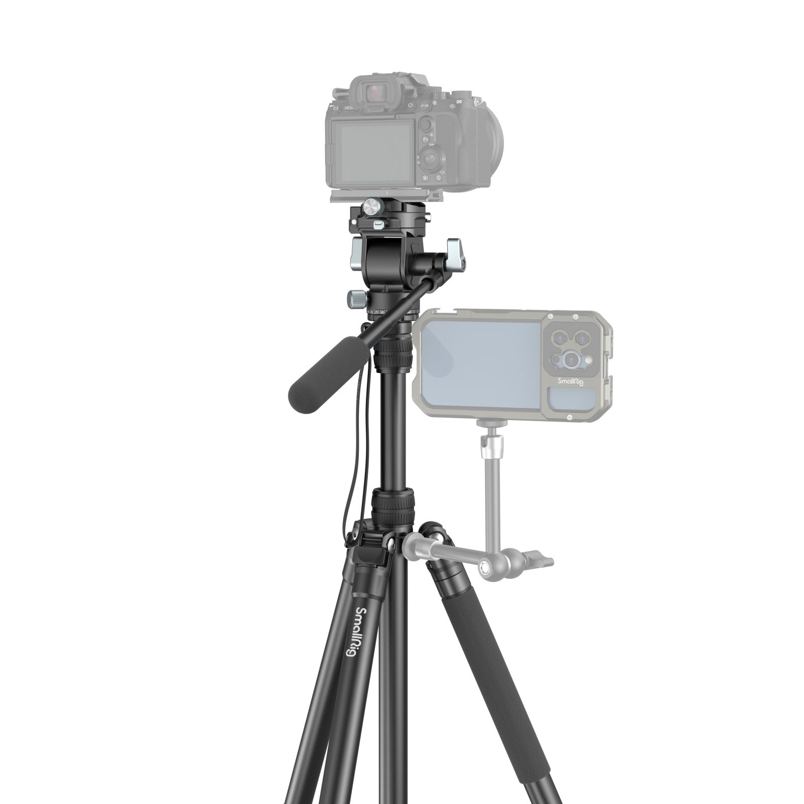 FreeBlazer Video Tripod CT-195 | Quick Switch & Monopod | SmallRig