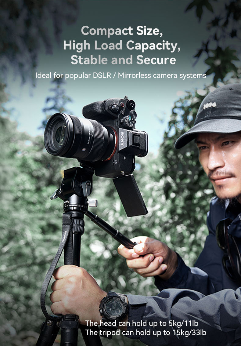 SmallRig CT195 Video Tripod Kit（三脚） CT180 Video Tripod | Aluminum, Monopod | SmallRig