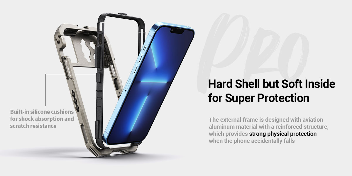 Mobile Video Cage for iPhone 13 Pro Mobile Video Cage for iPhone 13 Pro
