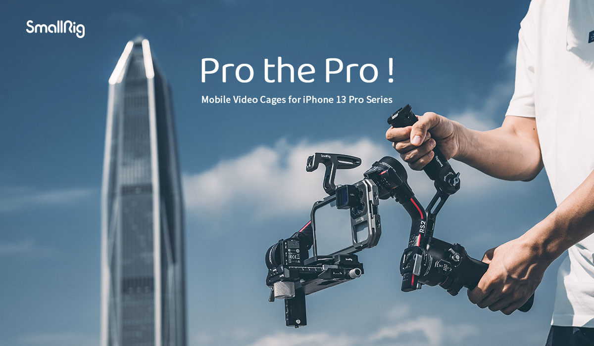 Mobile Video Cage for iPhone 13 Pro Mobile Video Cage for iPhone 13 Pro