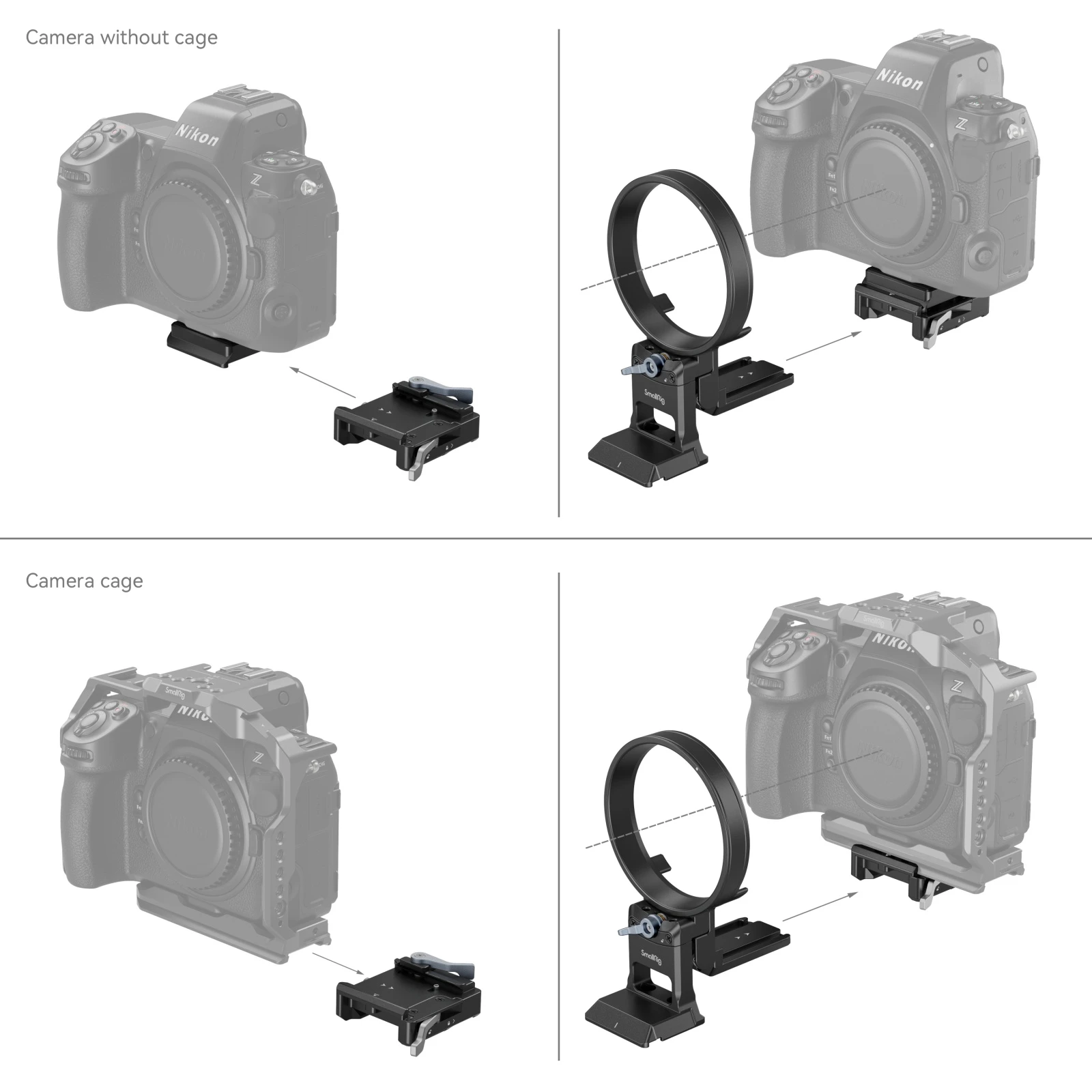 Nikon Zシリーズ】カメラ用回転リング