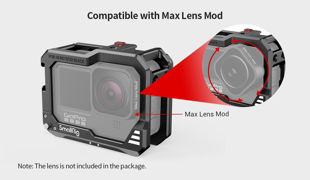 GoPro Hero 12/11/10/9 Camera Cage | Quick-Release | SmallRig GoPro Hero 12/11/10/9 Camera Cage | Quick-Release | SmallRig