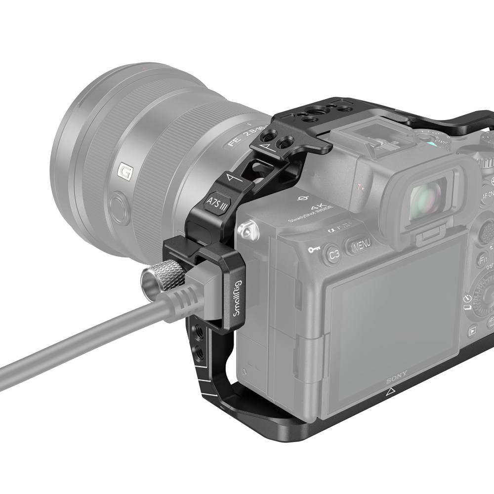 A7S III Camera Cage | Lightweight Magnesium-Aluminum