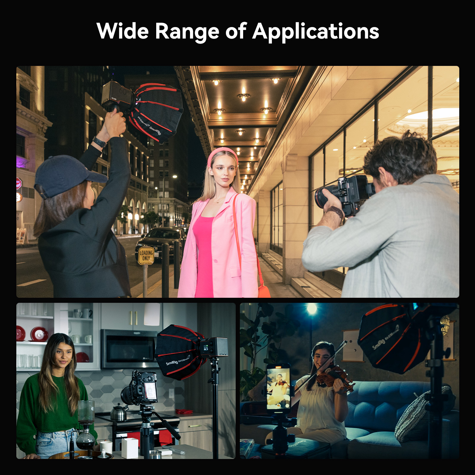 RA-D30 Mini Softbox | Quick Release Lighting | SmallRig