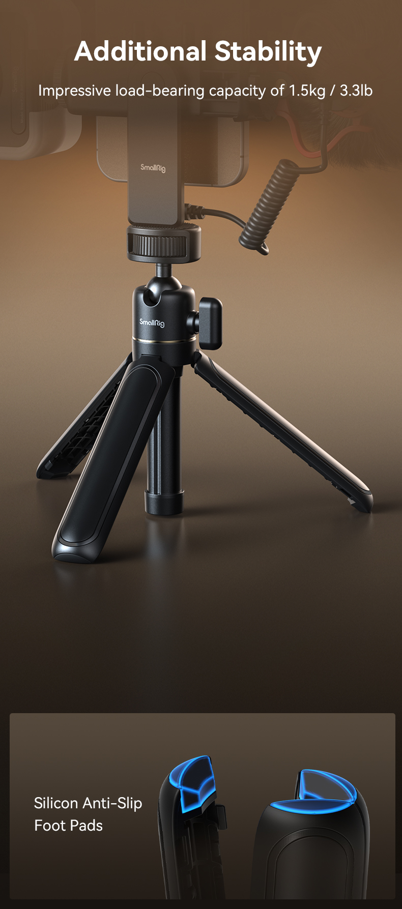 Smartphone Vlog Tripod Kit VK-50 Advanced Version