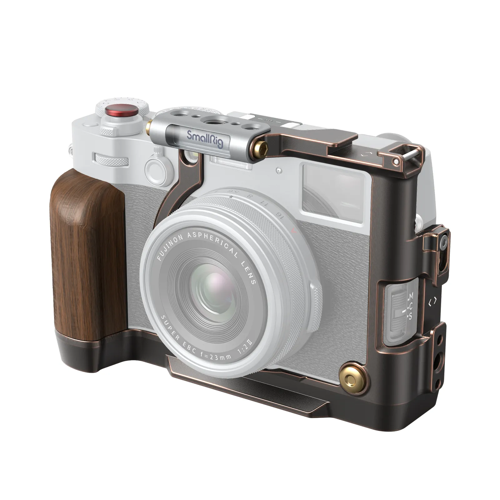 Retro Cage X100VI | Aged Metal | Bronze Accents