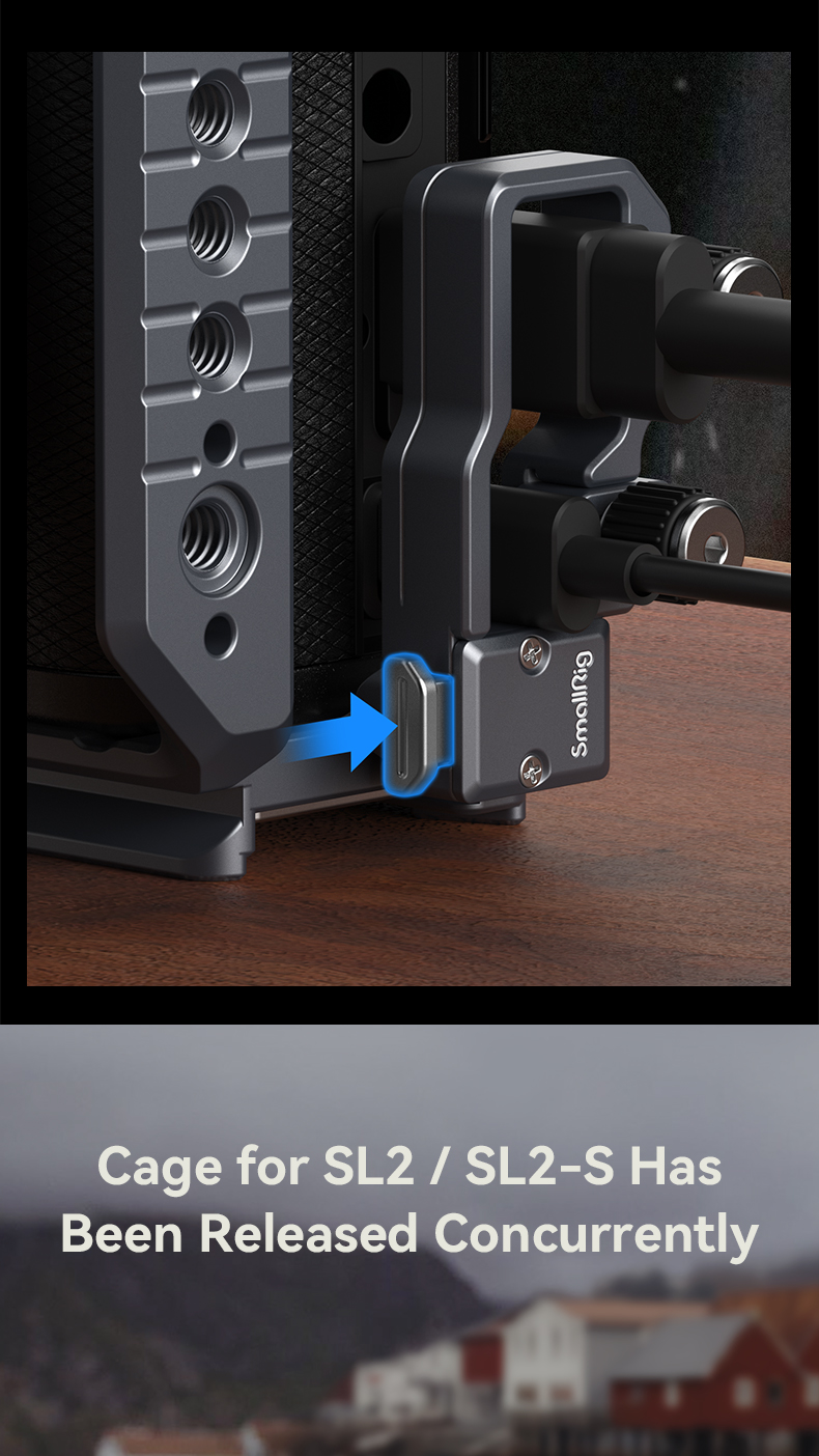 SL2/SL2-S Cage Kit | Titanium Protection | Arca QR