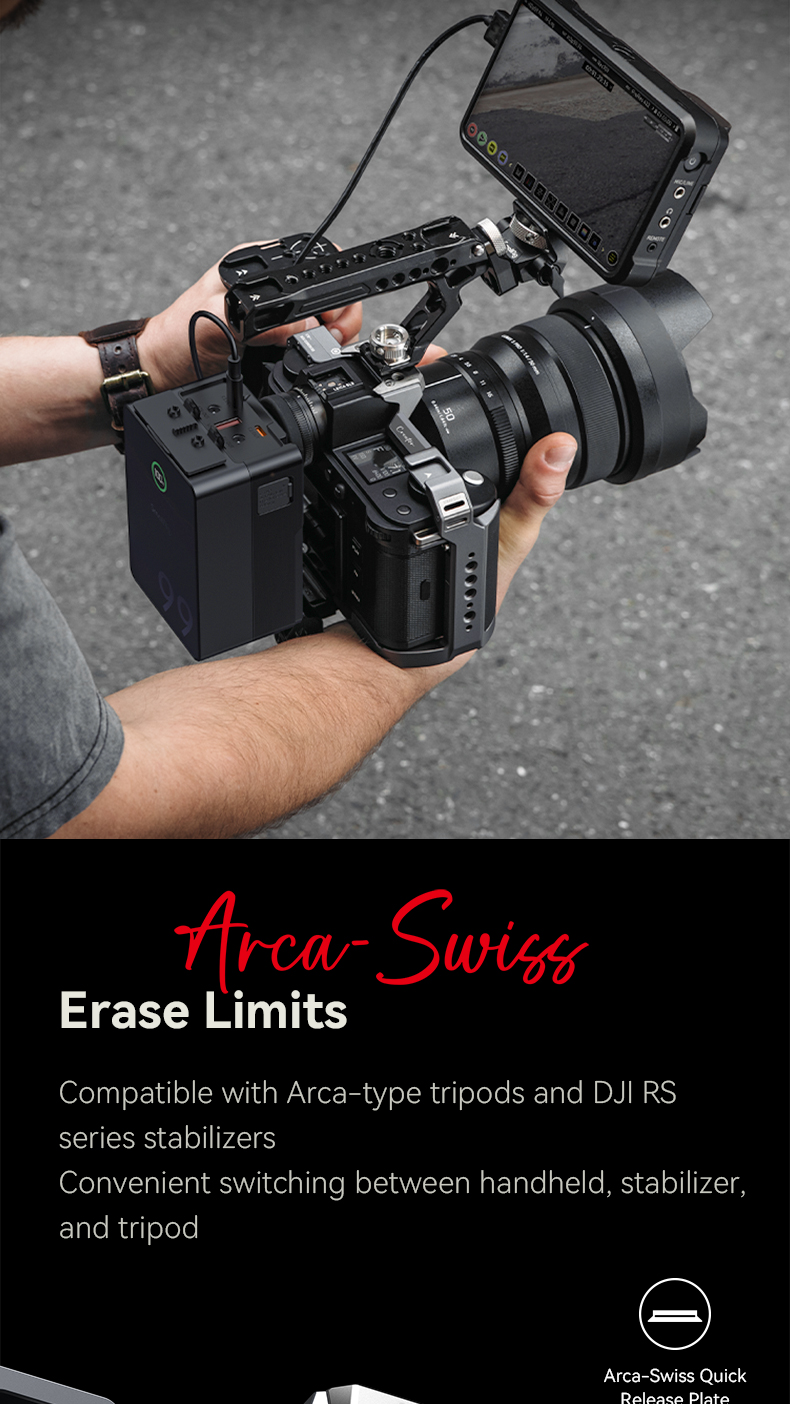 SL2/SL2-S Cage Kit | Titanium Protection | Arca QR