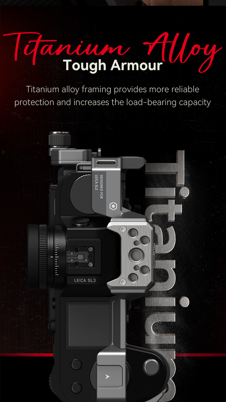 SL2/SL2-S Cage Kit | Titanium Protection | Arca QR