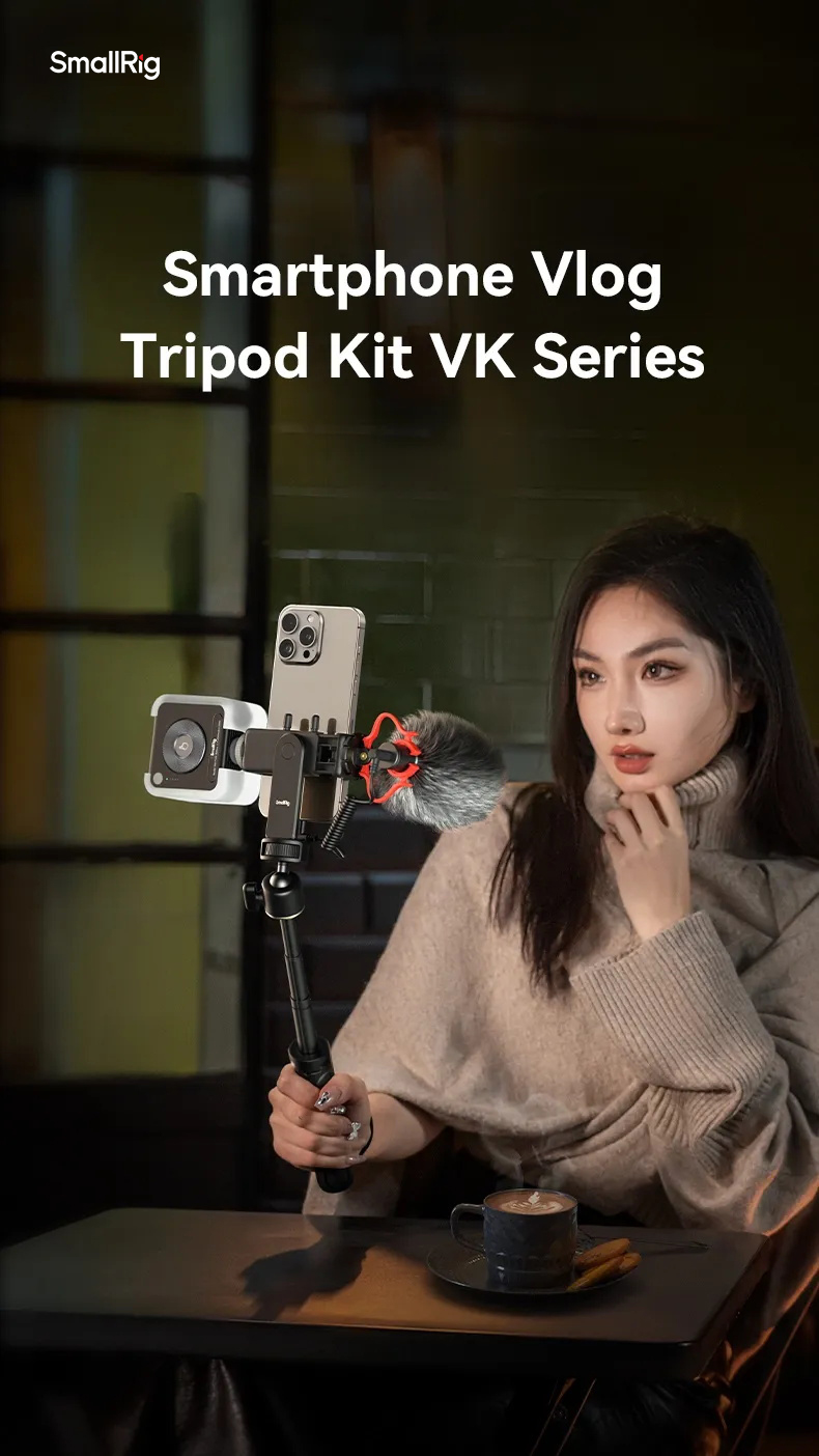スマートフォン用Vlog三脚キットVK-20「アドバンスドバージョン」