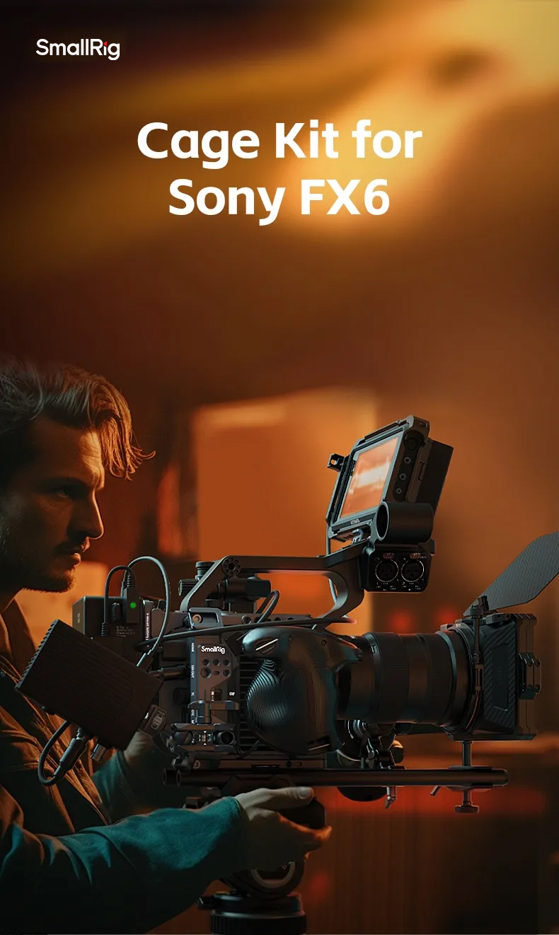 Amazon | SmallRig Sony FX6用ケージキット 4124 | SMALLRIG