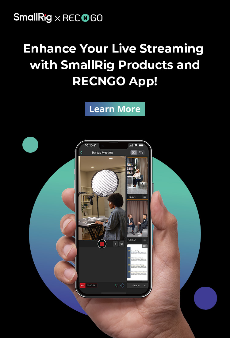 Universal Quick Release Phone Cage MC4 - SmallRig