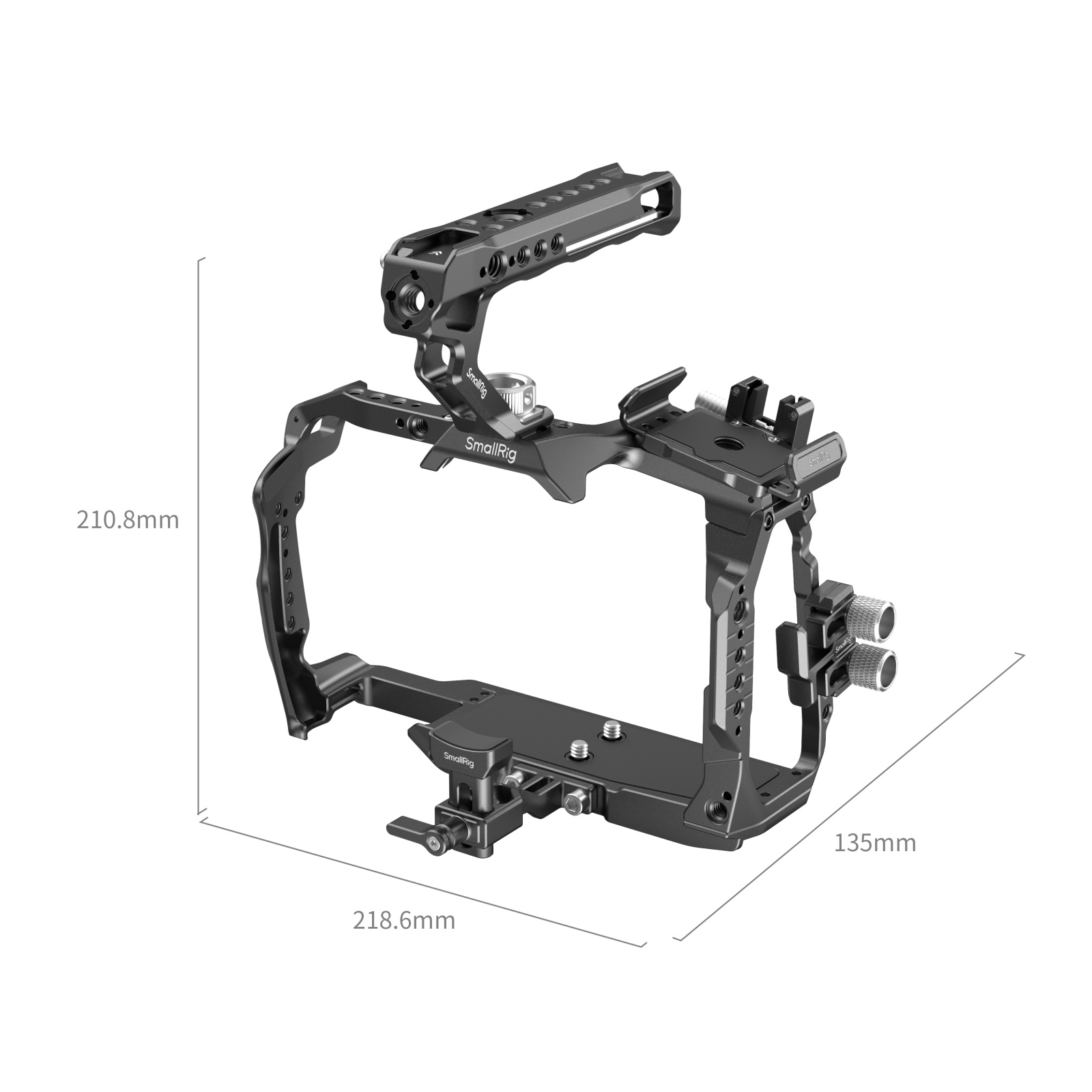 BMCC 6K Full-Frame Camera Cage | Modular Rigging System